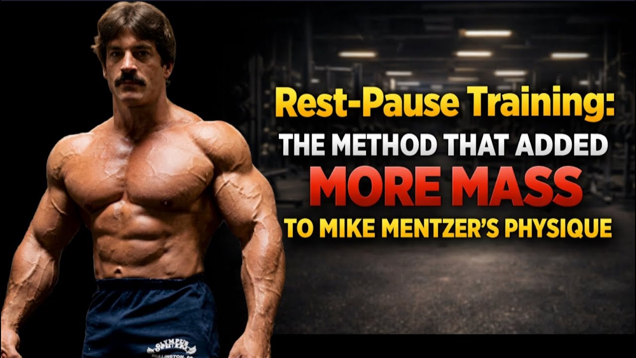 REST-PAUSE TRAINING: THE METHOD THAT ADDED MORE MASS TO MIKE MENTZER’S PHYSIQUE #mikementzer #gym