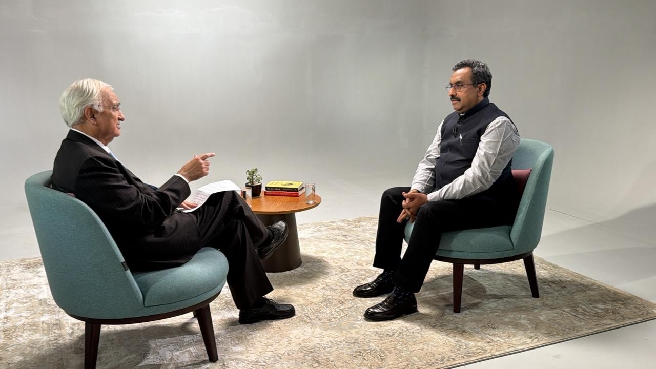 Dr Ram Madhav's interview with Shri Salman Khurshid for RT India