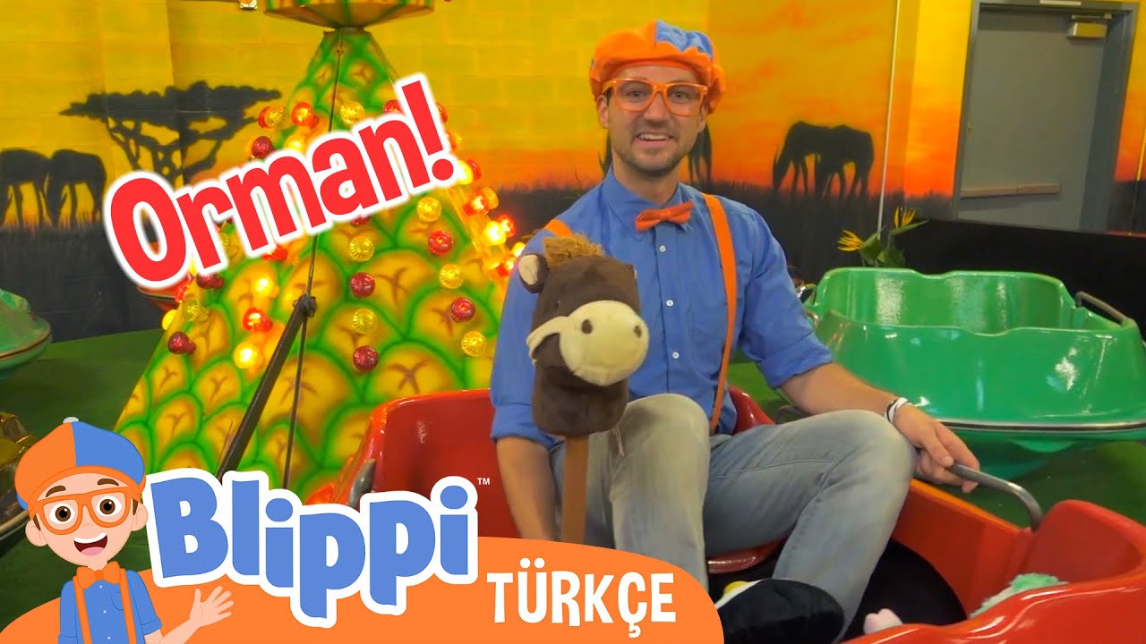 Blippi Orman Hayvanlarını Keşfediyor | Blippi Türkçe - Çocuklar için eğitici videolar | Türkçe Dub