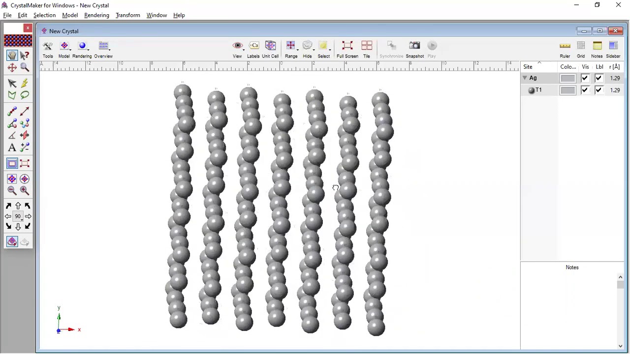 Como modelar una celda unitaria en Crystal Maker