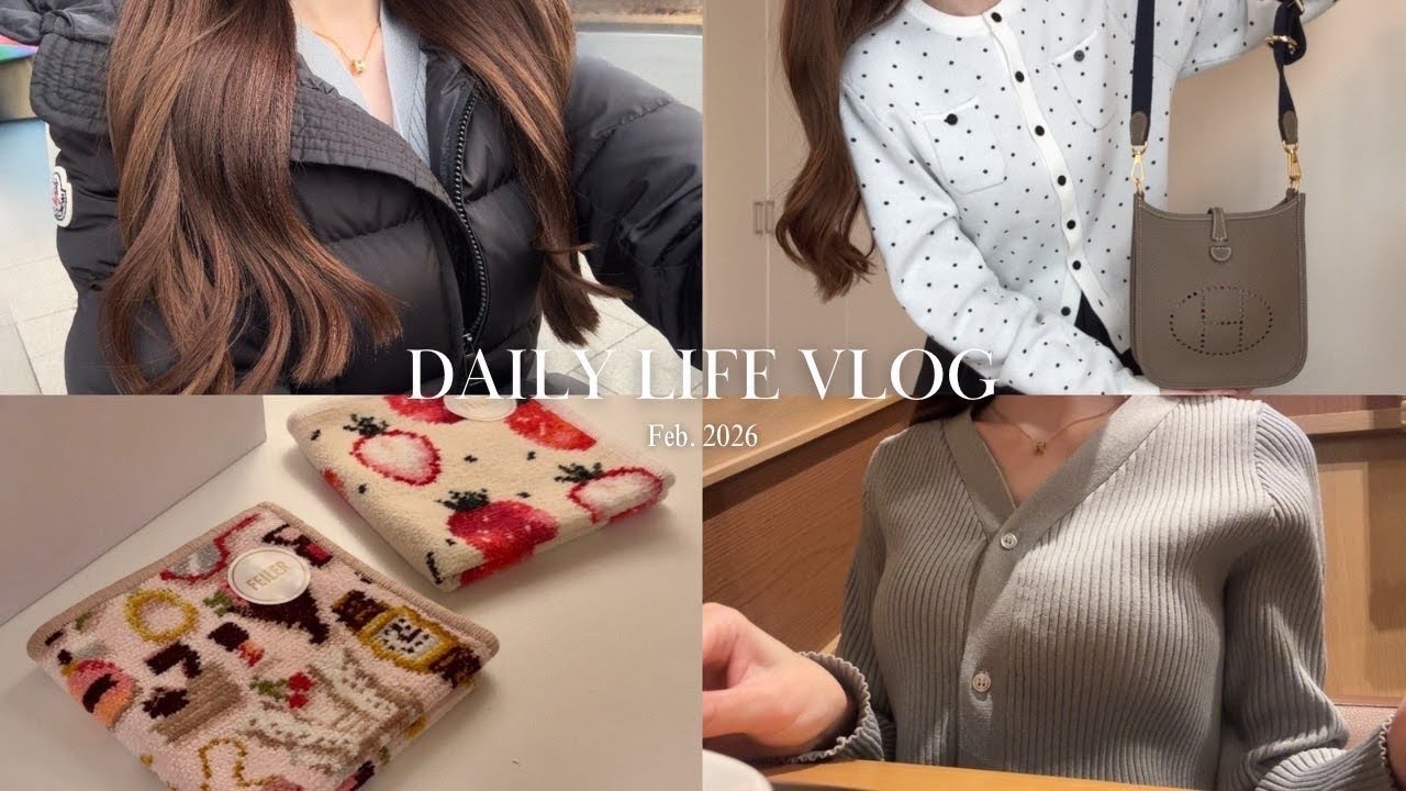 vlog.都内OLの休日🥂フェイラー購入品,バッグの中身👜銀座鉄板焼き, ガストンルーガ ,1人カフェ🍩