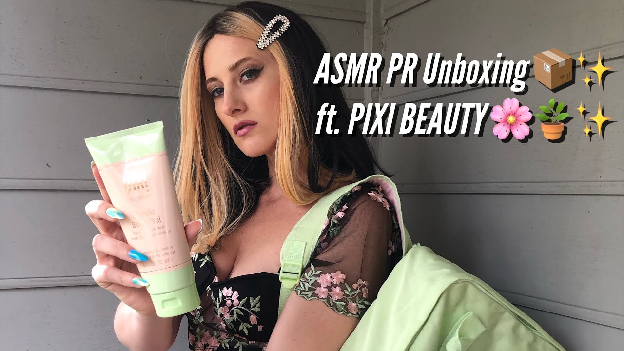 ASMR | Pixi Beauty ♡ Spring 2021 🌸 PR Package Unboxing ✨