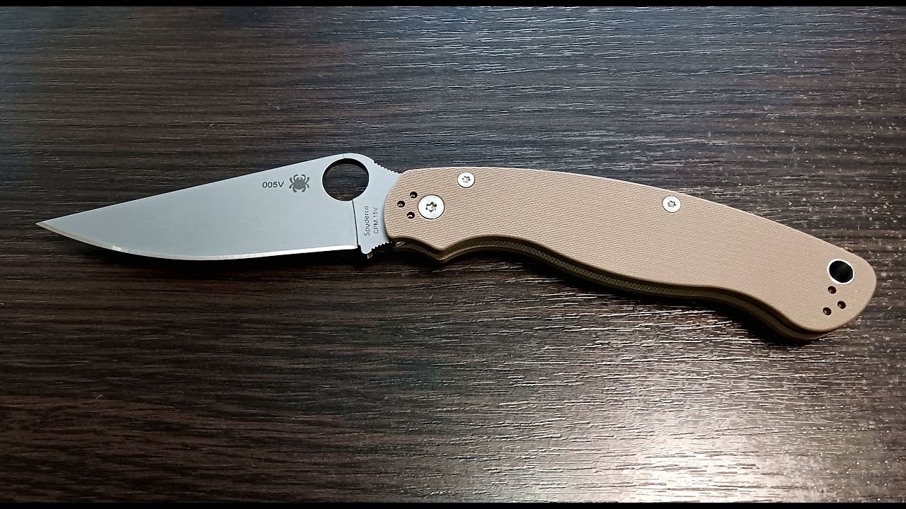 Spyderco Military 2 CPM 15V. Sprintrun 2025.