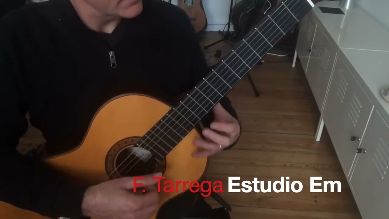 F. Tarrega - Estudio Em #guitar #classicalguitar #acousticguitar #guitartutorial #easytoplay