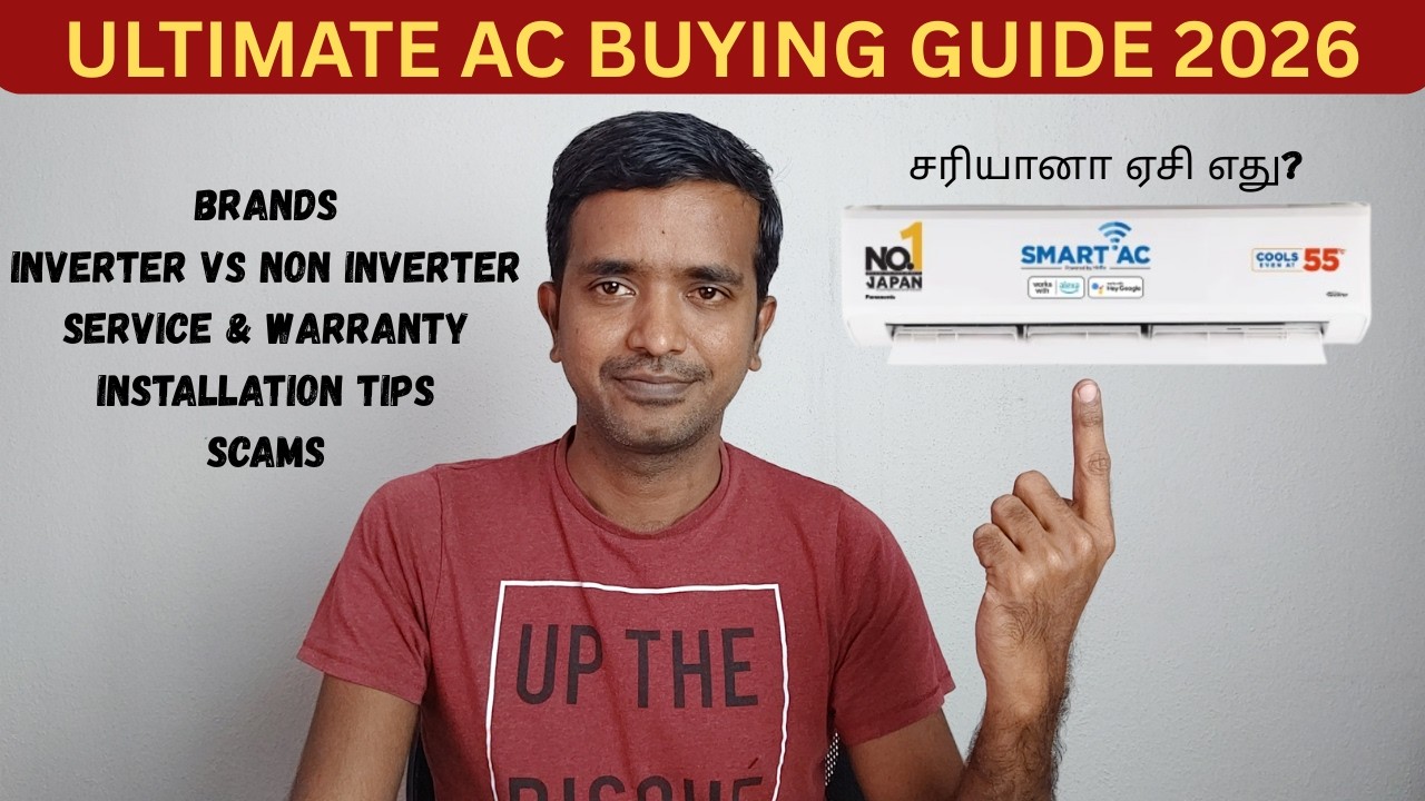 சரியானா ஏசி வாங்குவது எப்படி? | Ultimate AC Buying Guide 2026 | Naveen Research Tamil
