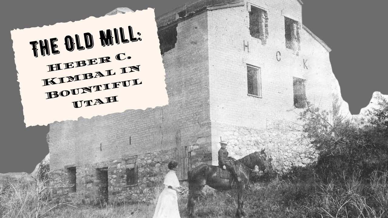 The Old Mill: Heber C. Kimball Mill in Bountiful Utah