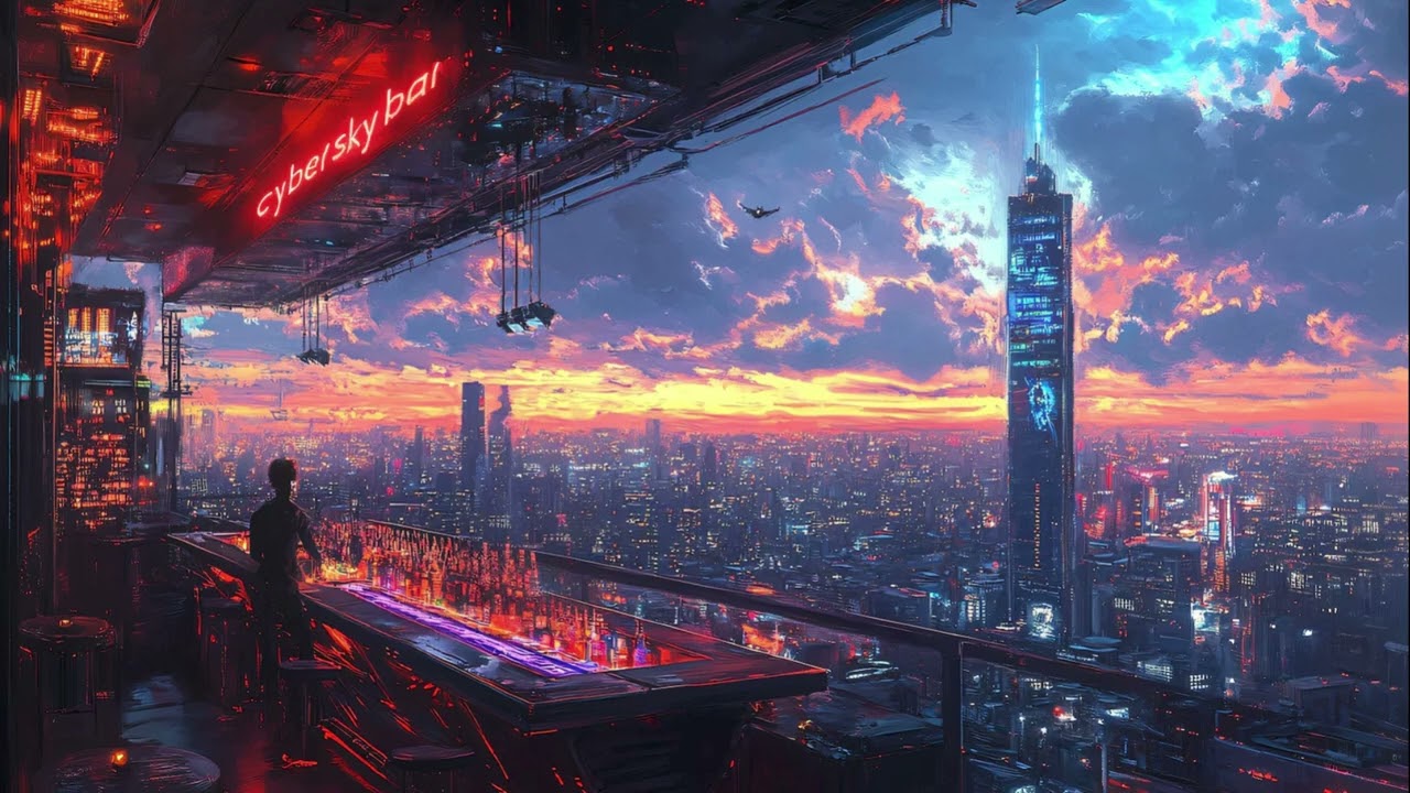 Падение современного Вавилона (Откровение) (В описании к видео) (Ambient Cyberpunk)