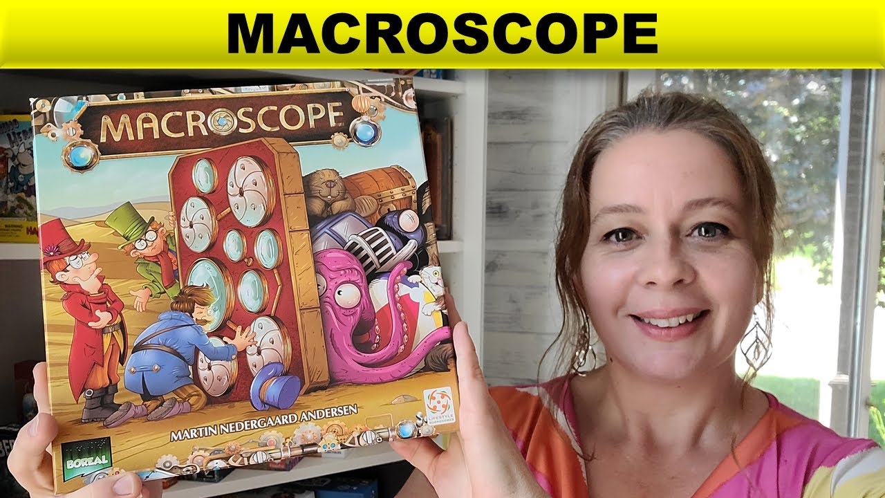 Top Jeux joue à - Macroscope (Lifestyle boardgame)