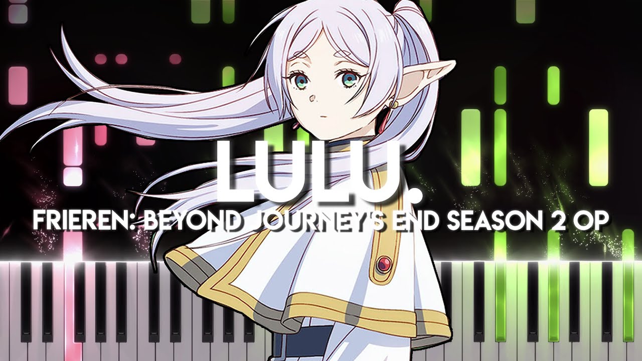 Sousou no Frieren Season 2 OP - lulu. | Mrs. GREEN APPLE (Piano)