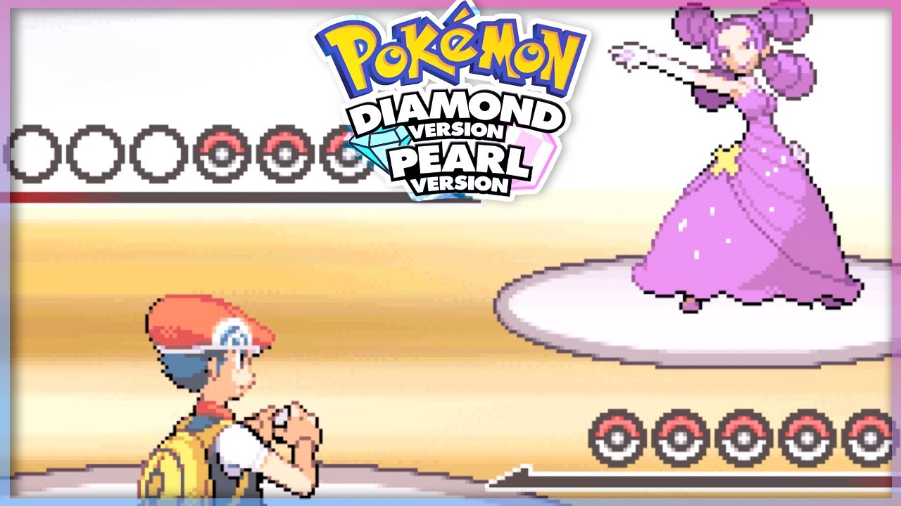 Battle v.s Gym Leader Fantina - Pokemon Diamond & Pearl
