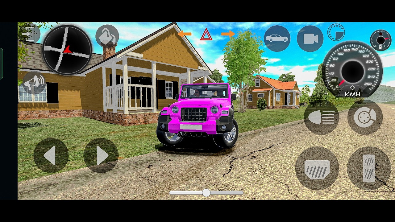 Indian Modified Thar Game Live 🔥 | Off-Road King ya Accident Machine? 😱 #shorts #gaming #thar