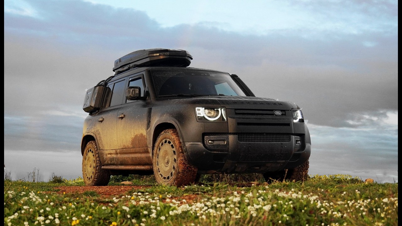 Traveling around Europe in the new Defender