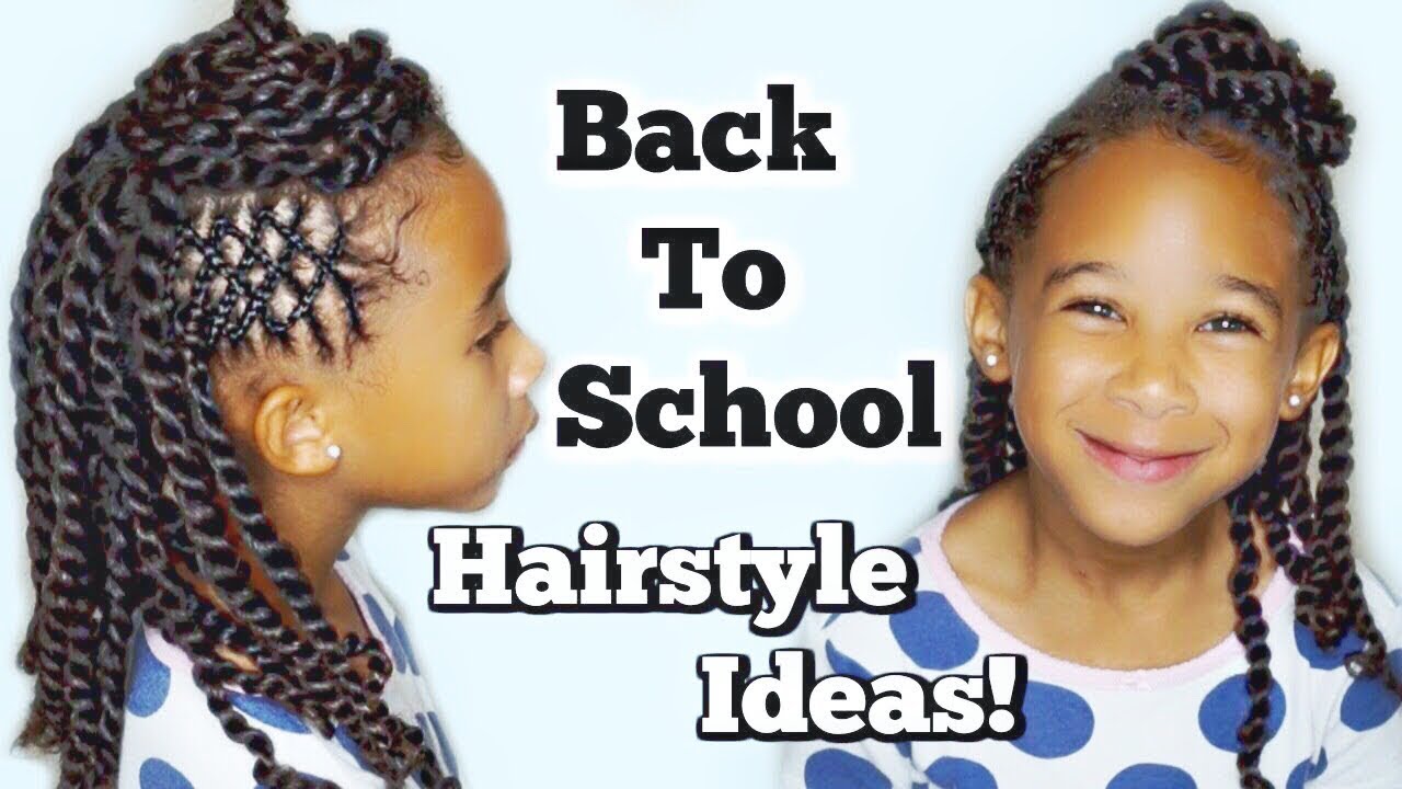 Braided Children's Hairstyle  Back to school hairstyles