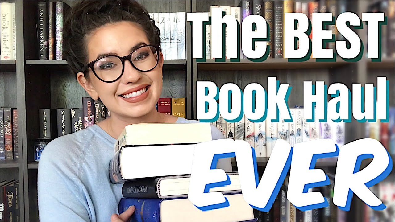 THE BEST BOOK HAUL EVER