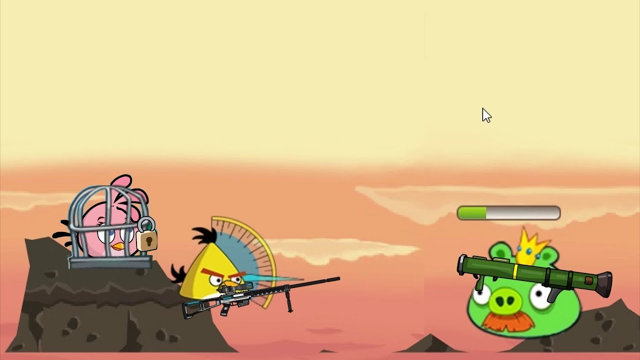 Angry Birds Ultimate Battle - RESCUE ALL BIRDS BY DEFEATING KING PIG!