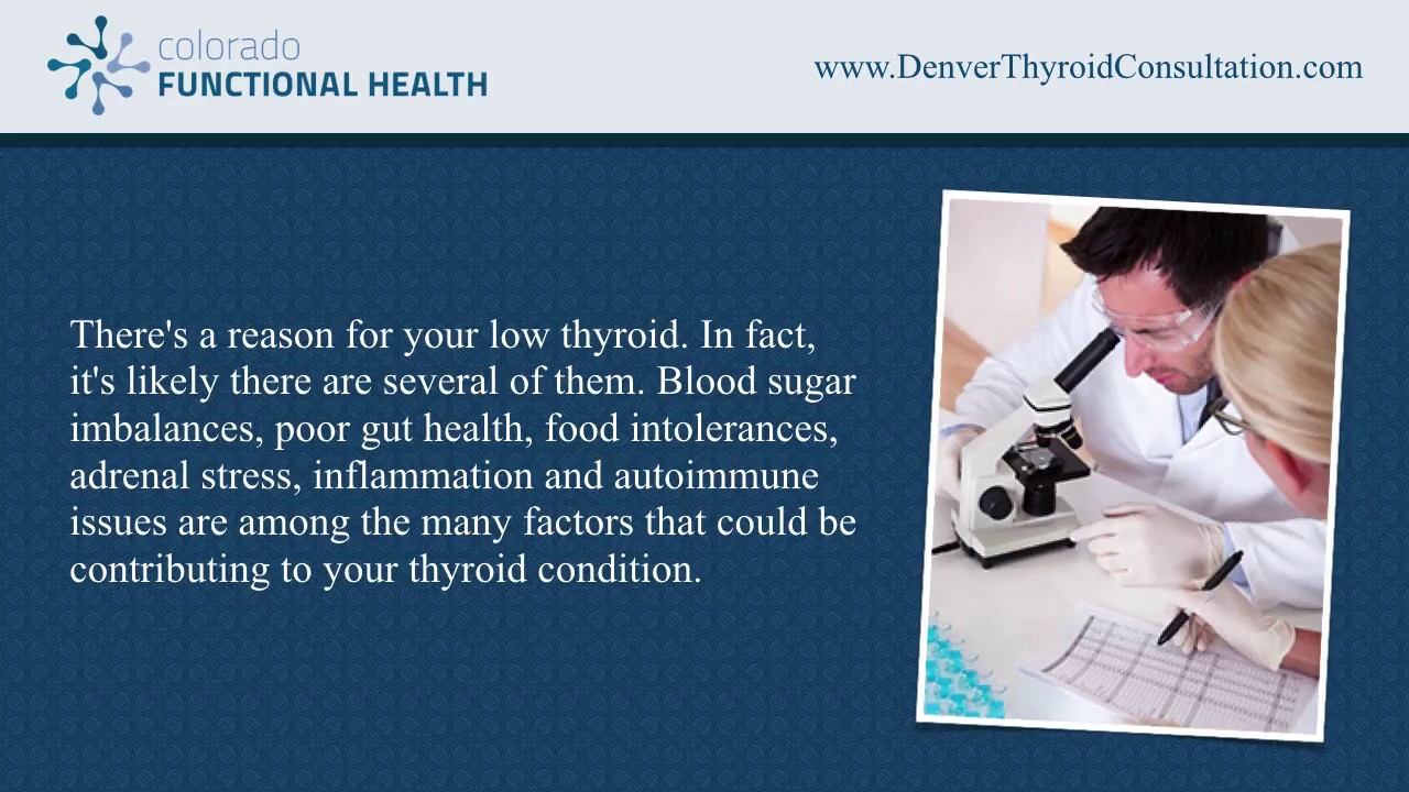 Find Relief From Thyroid Symptoms In Denver - Denver Relief From Thyroid Symptoms