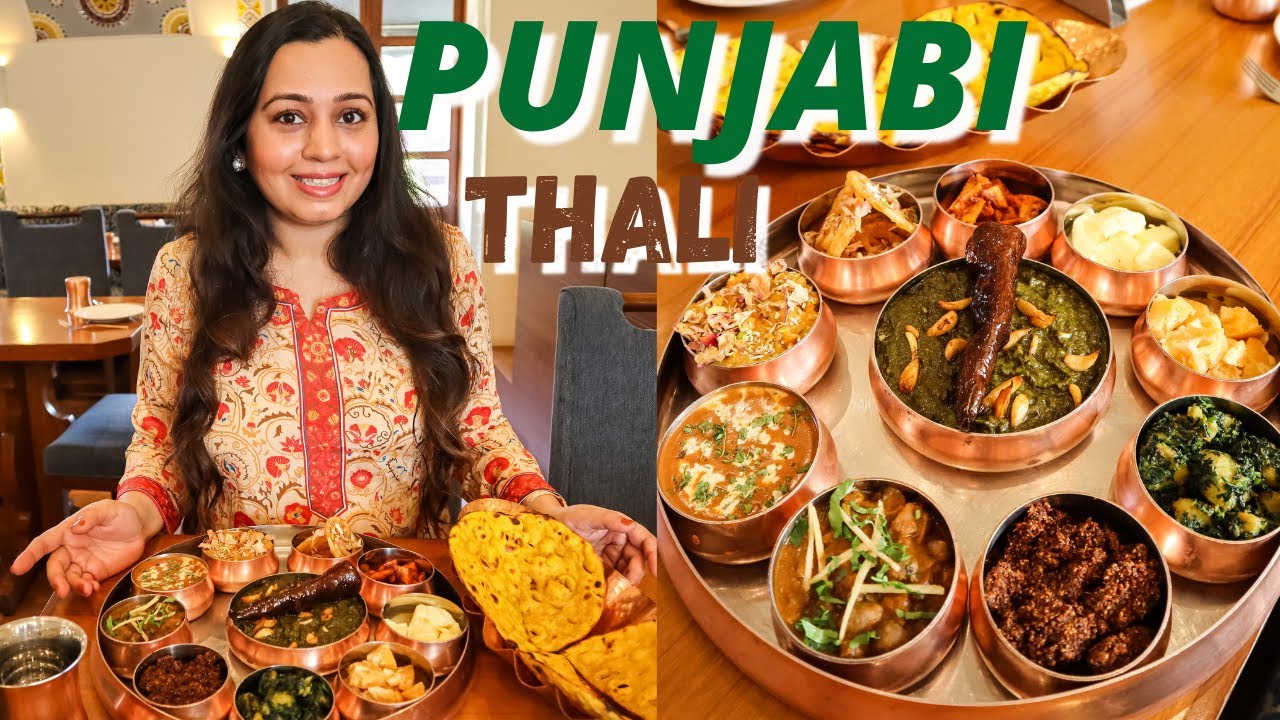 Punjabi Thali in Mumbai *WINTER SPECIAL* Veg Thali | Indian Food at DELHI HIGHWAY restaurant