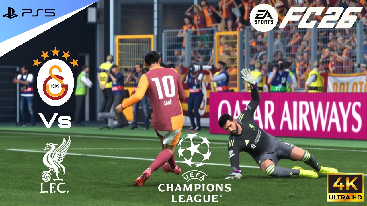 FC Gameplay| Galatasaray VS Liverpool| UEFA Champions League Round of 16| 4K 