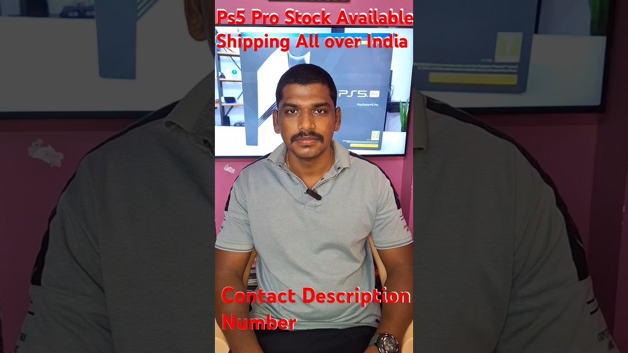 Ps5 Pro Imported Stocks Avilable Soon Playstation Tamil