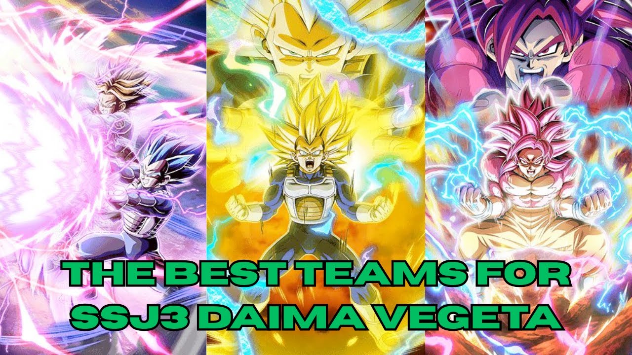 The Best Teams For SSJ3 Daima Vegeta | Dokkan Battle 11th Anniversary Team Build Guide