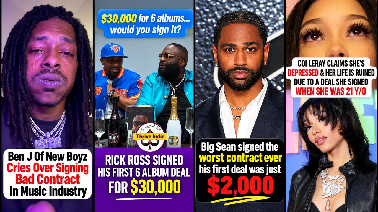 Celebrities Are Broke After Signing Bad Record Deals ... The Music Industry Downfall Continues