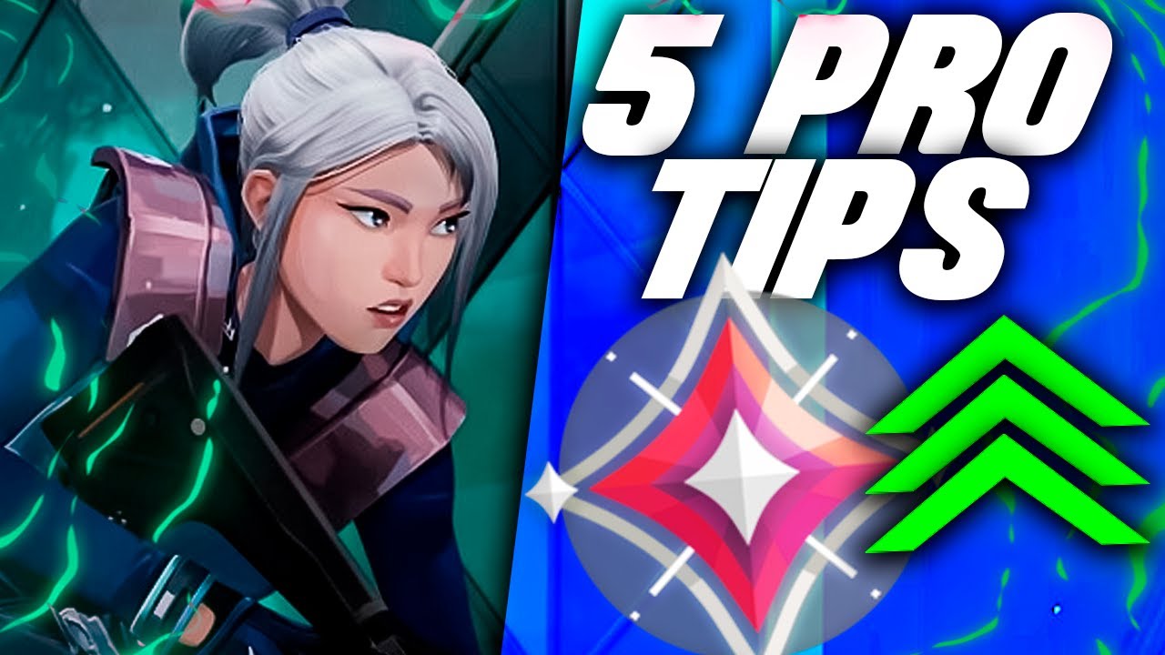 5 PRO TIPS QUE USAN LOS INMORTAL - VALORANT RANK UP!