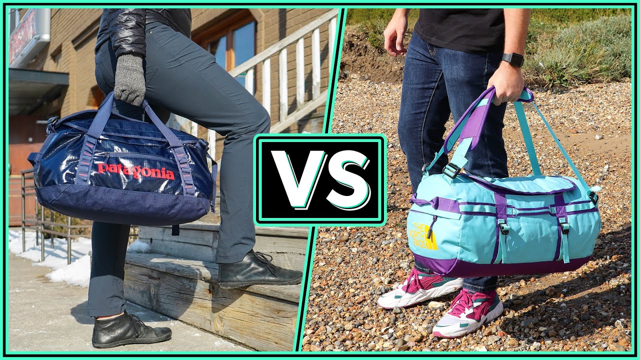 The North Face Base Camp Duffel Vs Patagonia Black Hole Duffel Bag Comparison