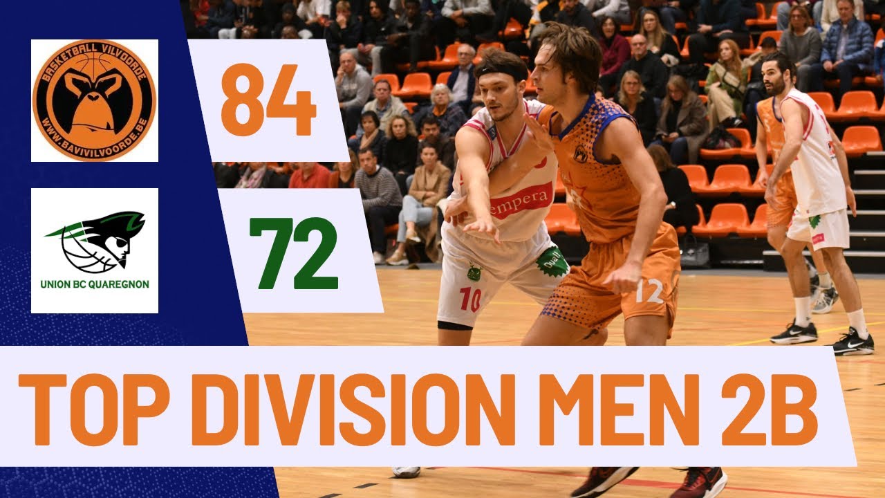 TDM2: Bavi Vilvoorde vs Union BC Quaregnon: 84-72