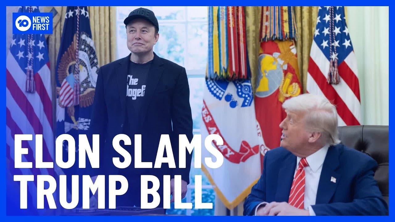 Elon Musk Slams Trump Administration’s New Spending Bill as “Disgusting Abomination” | 10 News First