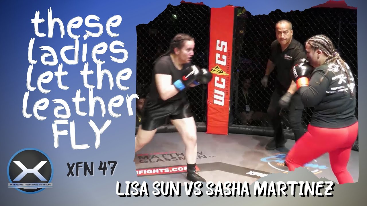 Women’s Boxing Bout - Lisa Sun vs Sasha Martinez XFN 47 at Coral Springs Center For The Arts