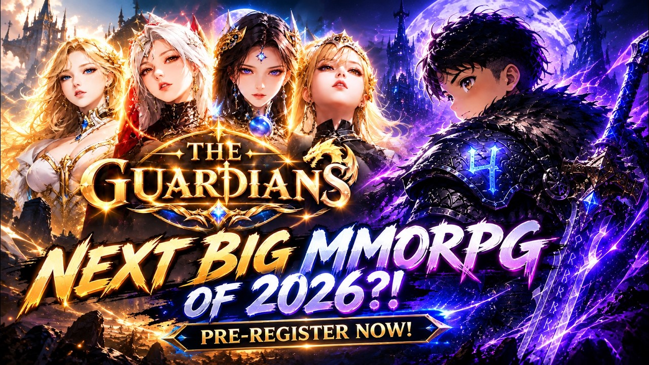 IS THIS THE NEXT BIG MMORPG OF 2026?! THE GUARDIANS &mdash; PRE-REGISTER BEFORE LAUNCH! ⚔️