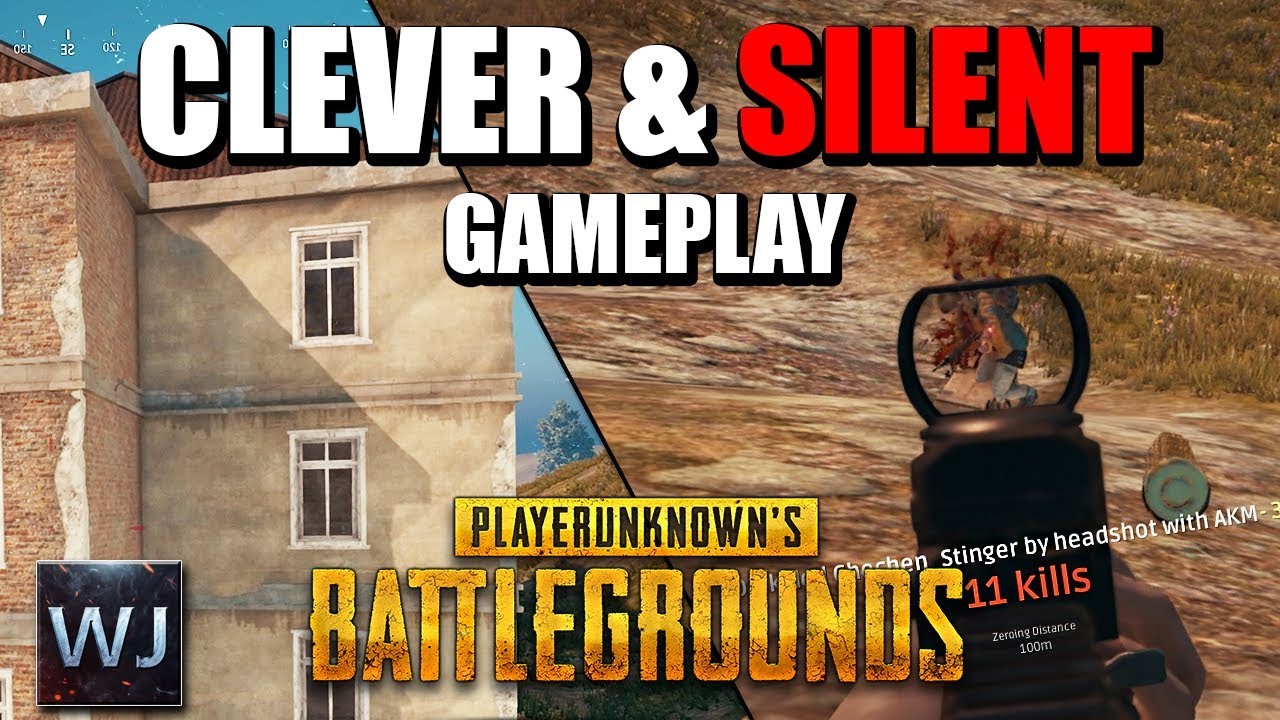 GAMEPLAY: Clever & Silent - PLAYERUNKNOWN's BATTLEGROUNDS (PUBG FPP SOLO)