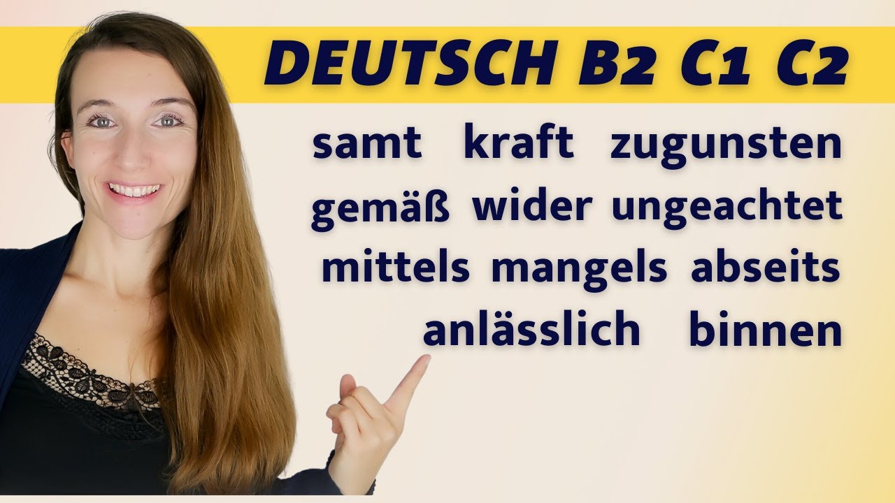 🗣️ 💬  Sprechen Übungen: PRÄPOSITIONEN | Richtig Deutsch  🇩🇪 für Fortgeschrittene B2, C1, C2
