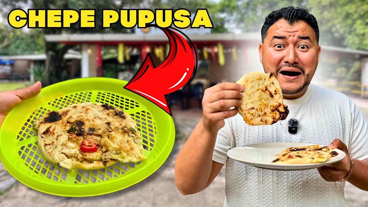PUPUSAS DE SANDÍA Y PIÑA en EL SALVADOR | Planes de Renderos 