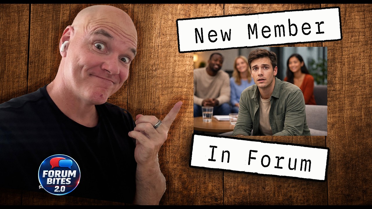You Have A New Member In Forum - Now What?