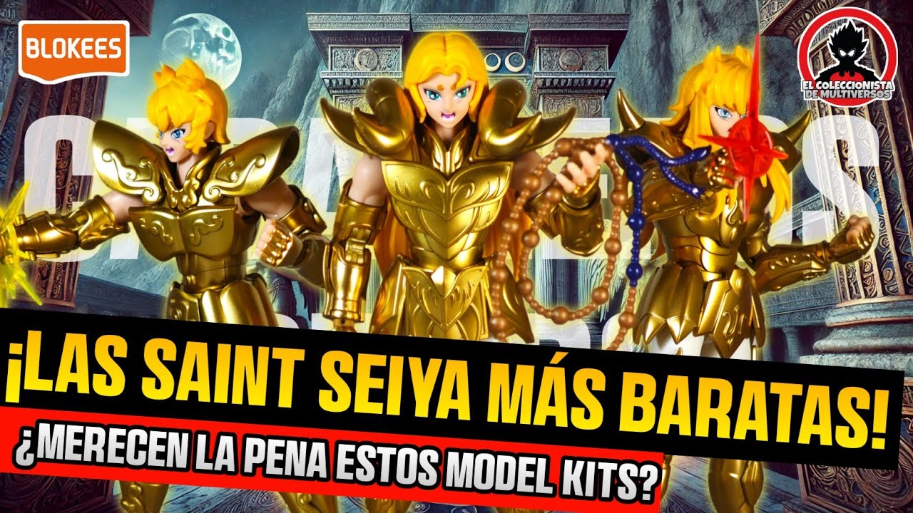 🔥 CABALLEROS DEL ZODIACO BLOKEES LEO, ESCORPIO Y ARIES review y montaje en Español! #aliexpress