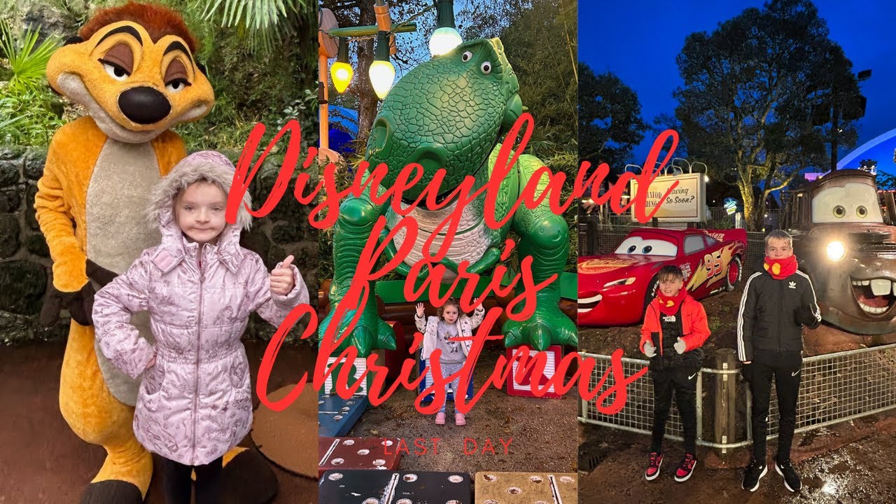 Disneyland Paris Christmas 2023 | Last Day and Travel home