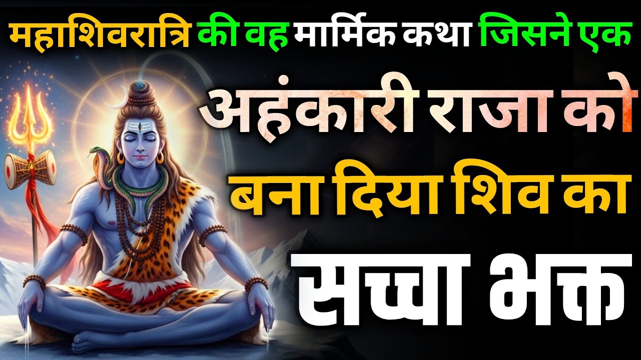 भाई का अपमान और महादेव का प्रकोप: वह कथा जिसने सिखाया अहंकार सबसे बड़ा पाप | Mahashivrati Shiv Katha