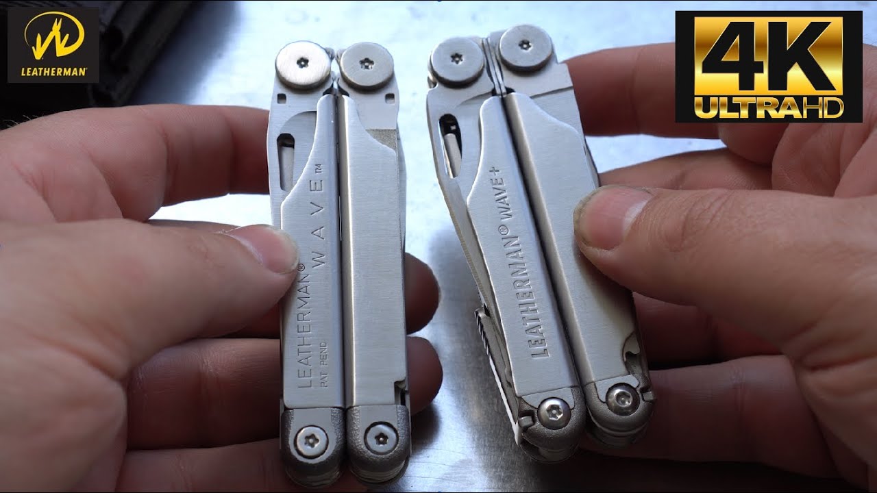 Leatherman — Оригинальная волна 1998 против Wave Plus 2018 *4K Ultra HD*