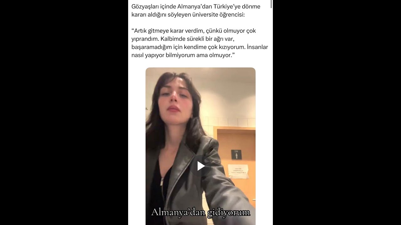 Almanya`dan Gidiyorum - Habere Çıkan Kız
