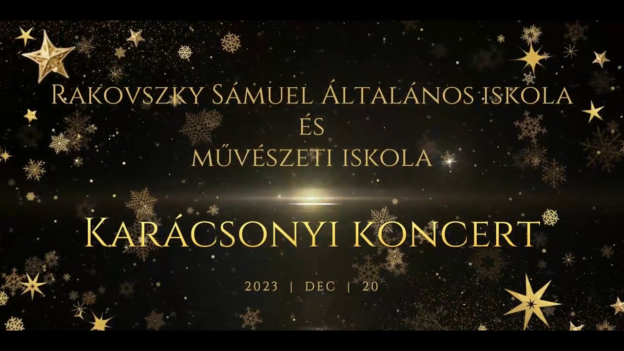 Rakovszky Sámuel Általános Iskola és AMI / #Karácsoyi koncert 2023.12.20!