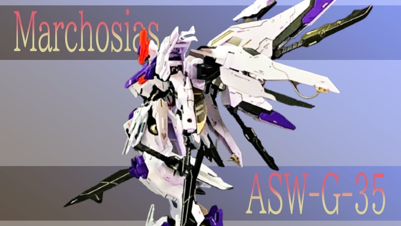 ４枚の翼！天使のような悪魔のようなガンダム【ガンダムマルコシアス改造】