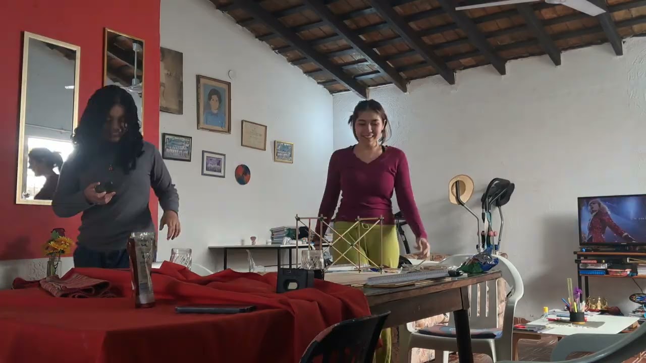 "Haciendo" maqueta de andamios