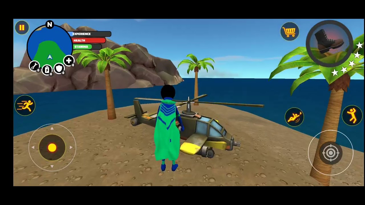 STEVE  JOGANDO  STICK SUPER HERO