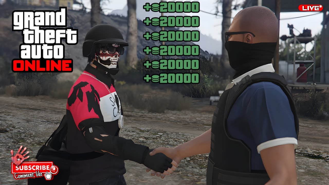 🎀GTA V ONLINE AO VIVO (PC)