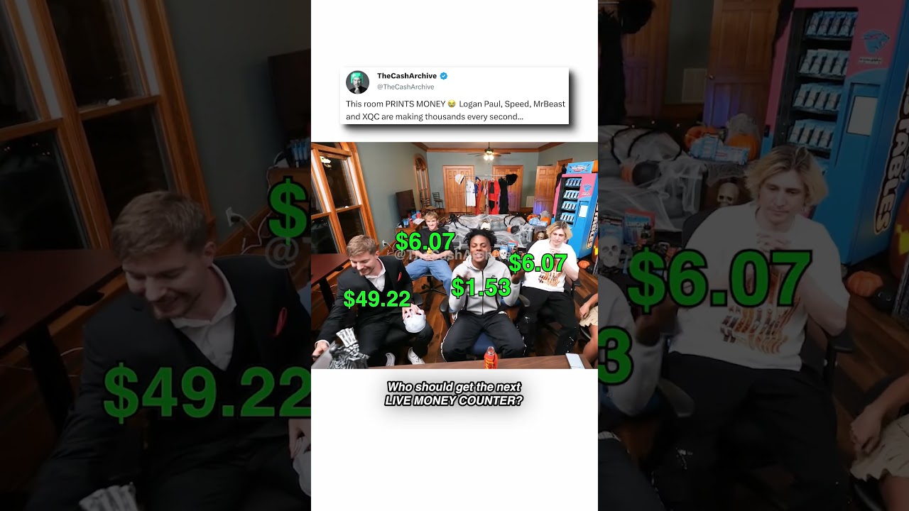 The Internet's RICHEST influencers in one room 🤑 #money