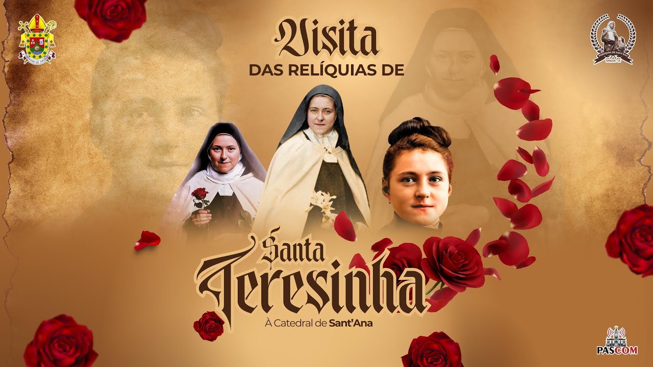 Peregrinação das Relíquias de 1° Grau de Santa Teresinha do Menino Jesus em nossa Catedral