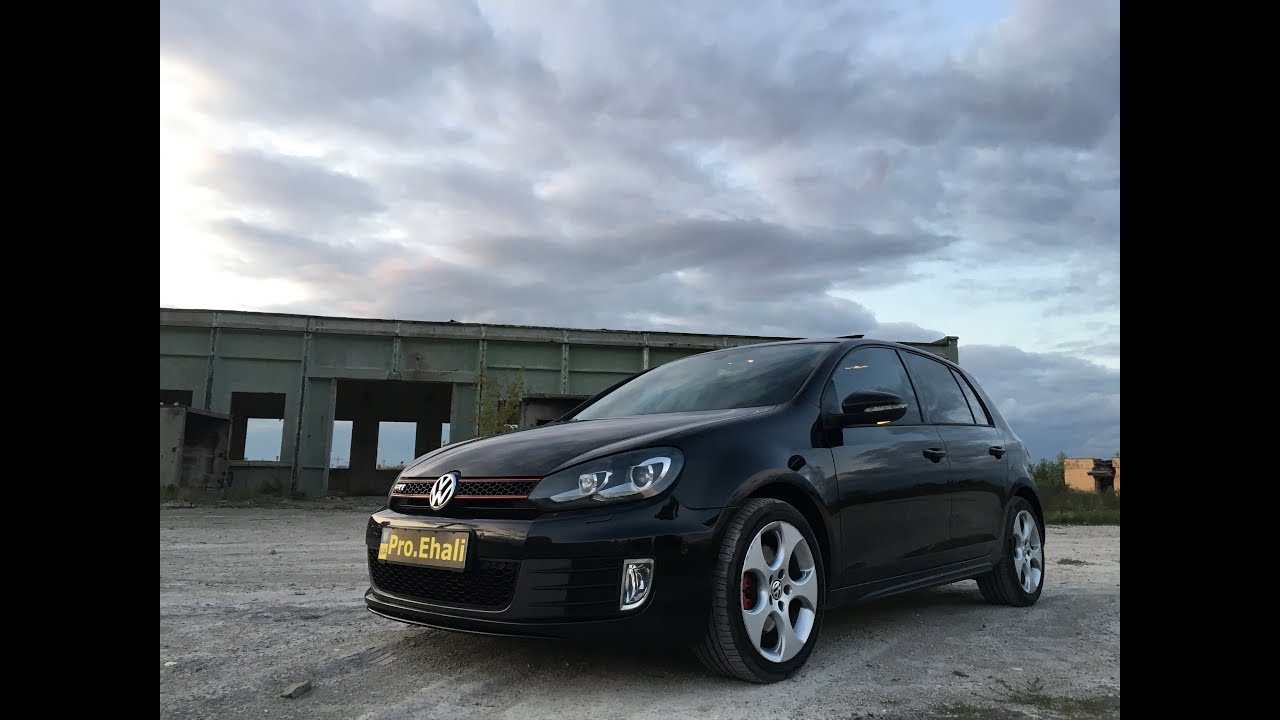Чёрный хулиган. Volkswagen Golf 6 GTI. Тест - обзор