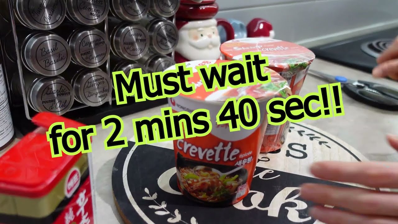 Canadian trying Korean Cup Noodles 4 the first time‼️How to make Korean cup noodles right‼️