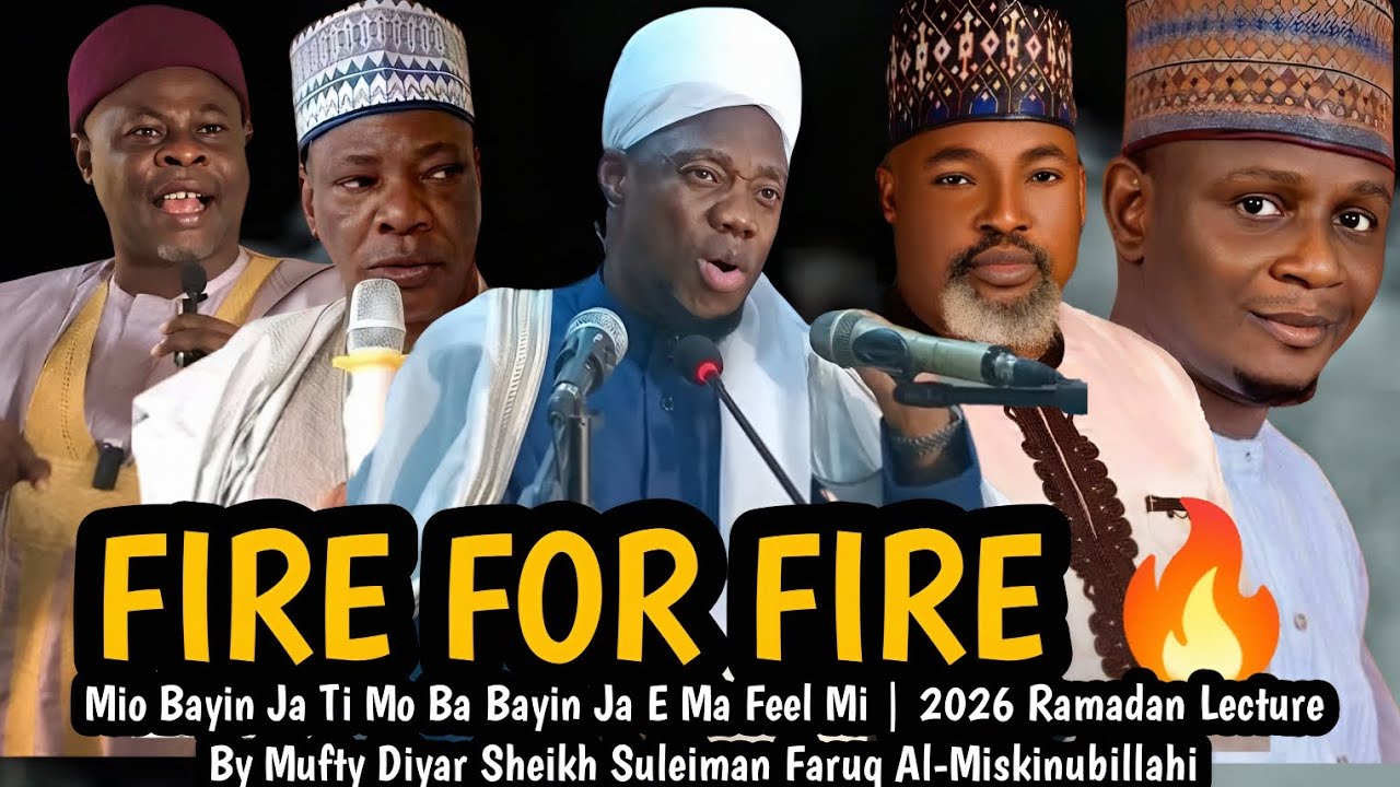 FIRE FOR FIRE 🔥 | Mio Bayin Ja Ti Mo Ba Bayin Ja E Ma Feel Mi | 2026 Ramadan Lecture By Mufty Diyar